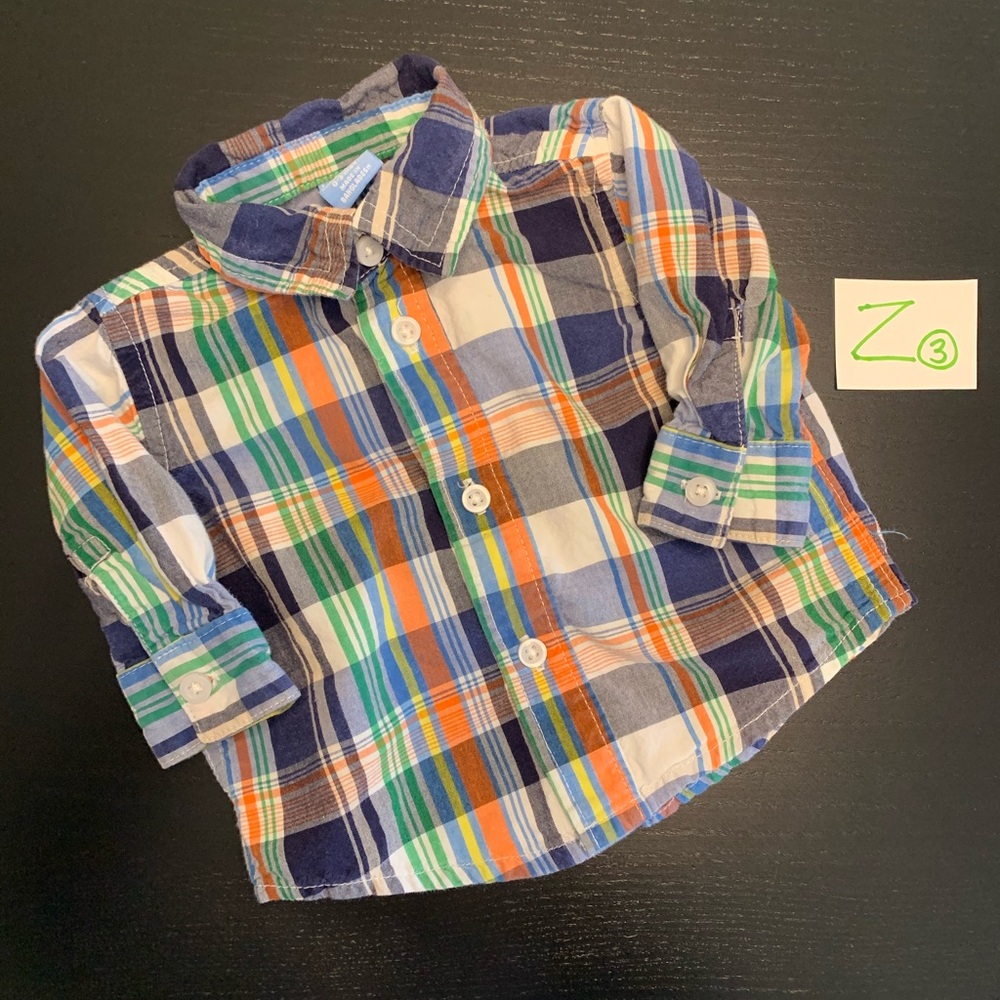 ⭐️2/$8.00⭐️ The Children’s Place 0-3m Dress Shirt
